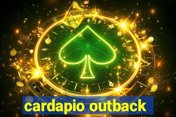 cardapio outback